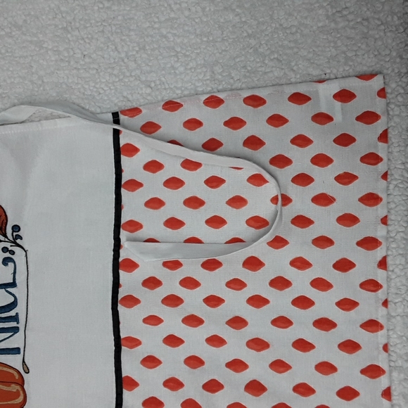 NWT Apron One Size OS Pumpkin Spice and Everything Nice! Great for Thanksgiving! - Picture 12 of 14
